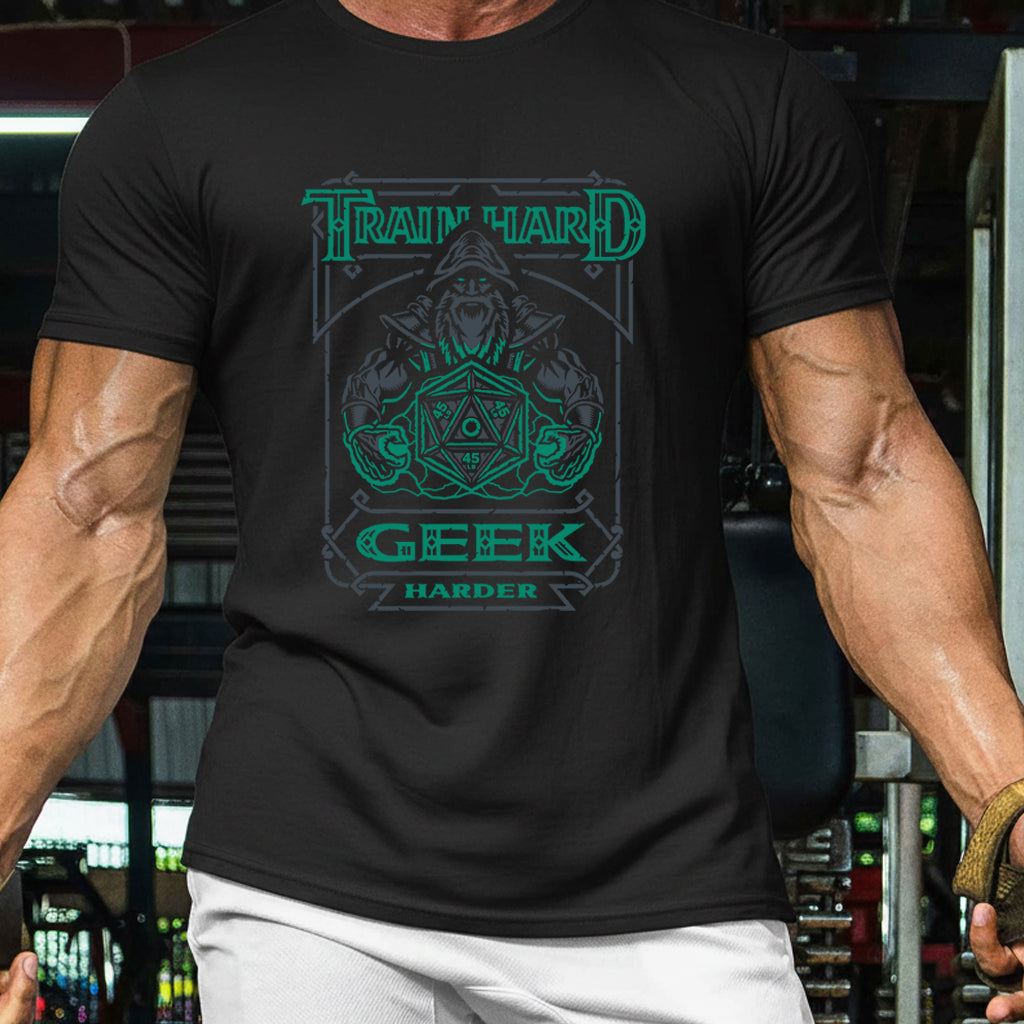Train Hard, Geek Harder Classic Unisex T-Shirt