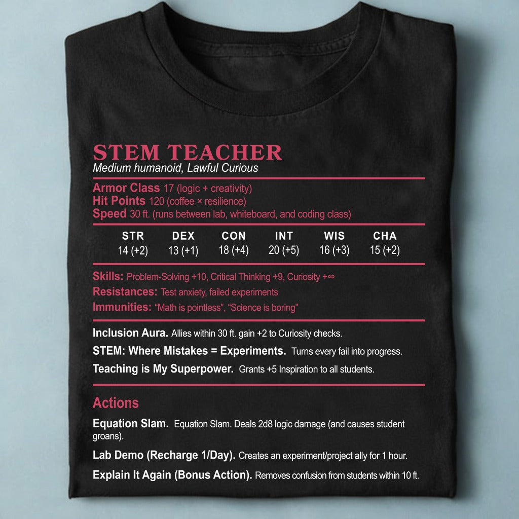 STEM TEACHER Classic Unisex T-Shirt