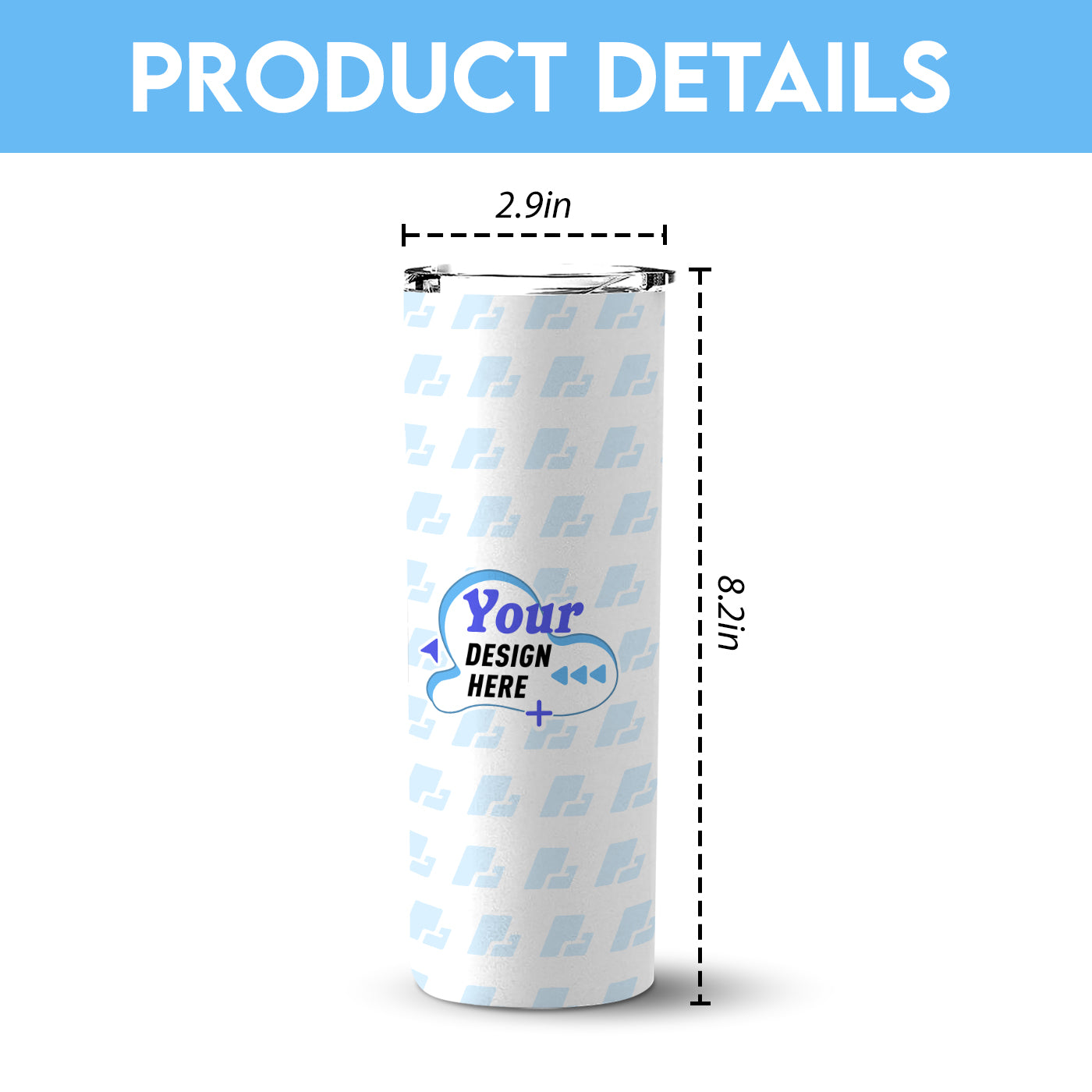 Adventure Awaits Skinny Tumbler