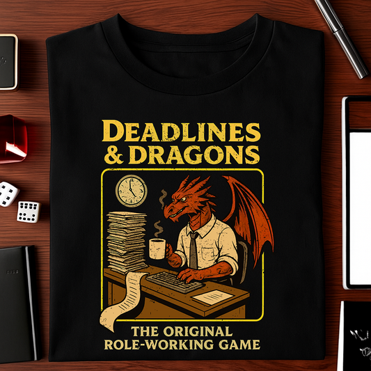 Deadlines & Dragons (Office Staff) Classic Unisex T-Shirt