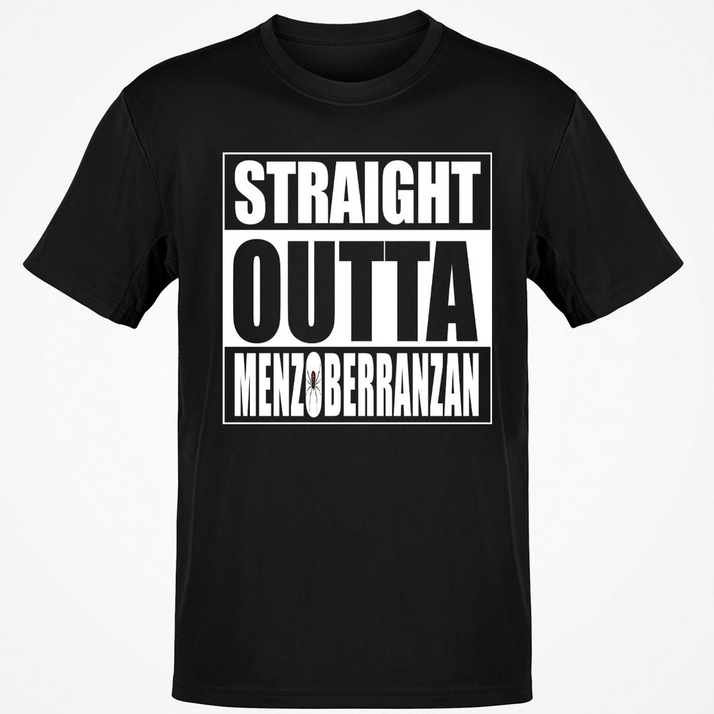Straight Outta Menzoberranzan Classic Unisex T-Shirt - Black - 1