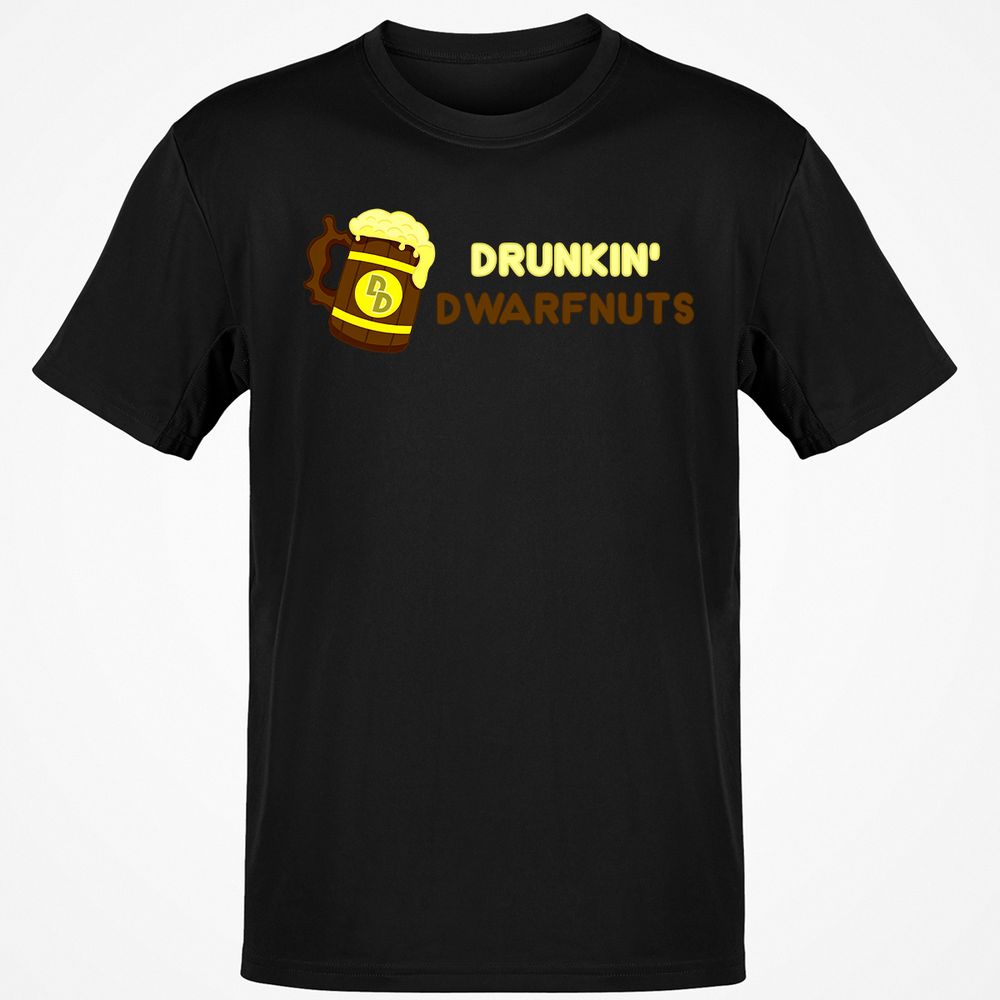 Drunkin' Dwartnuts Classic Unisex T-Shirt - Black - 1