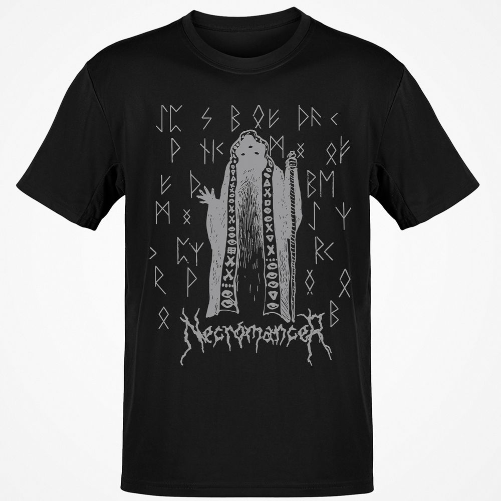 Necromancer Gothic RPG Classic Unisex T-Shirt - Black - 1