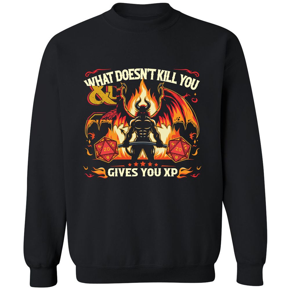 What Doesn’t Kill You Gives You XP - Black - 1