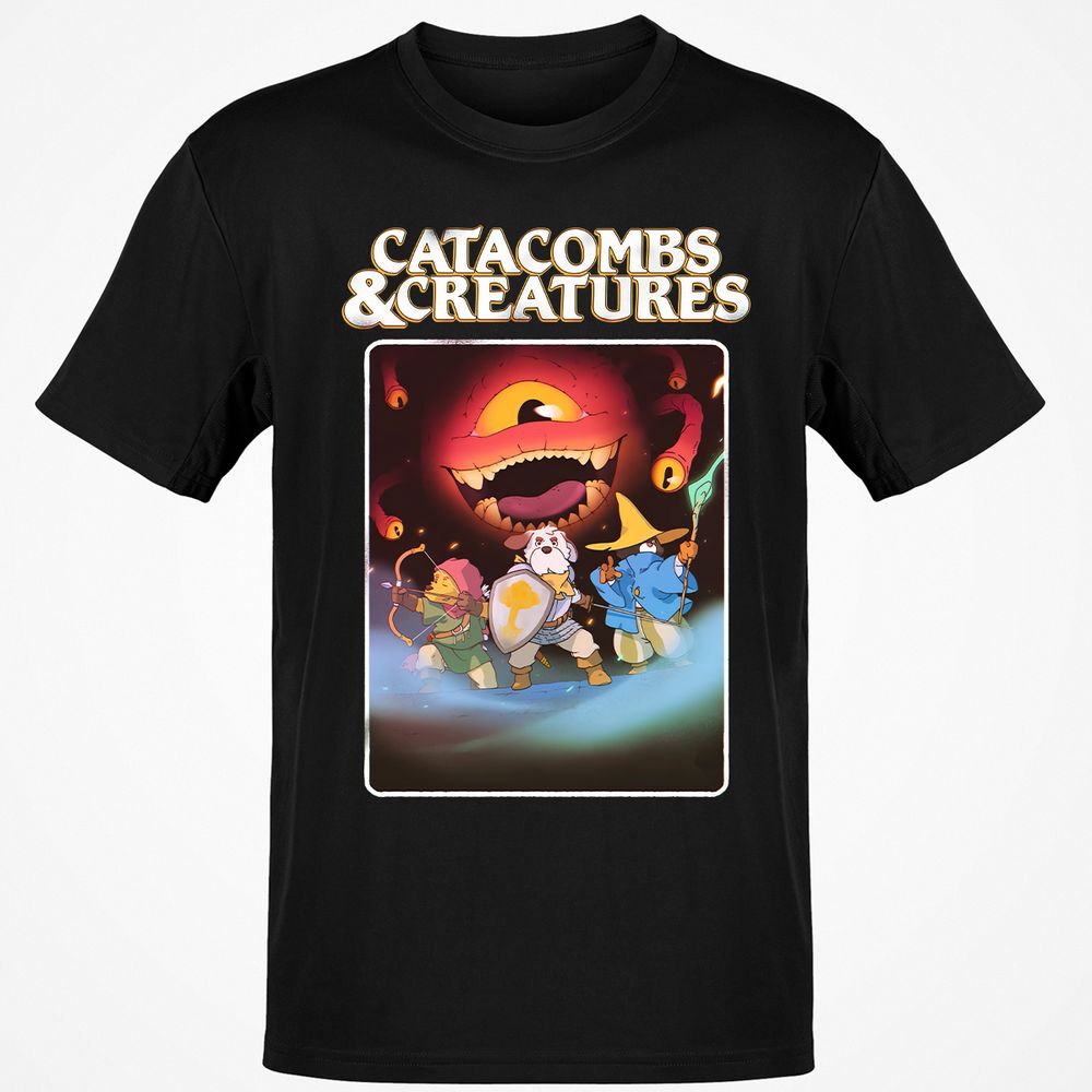 Catacombs & Creatures Classic Unisex T-Shirt - Black - 1
