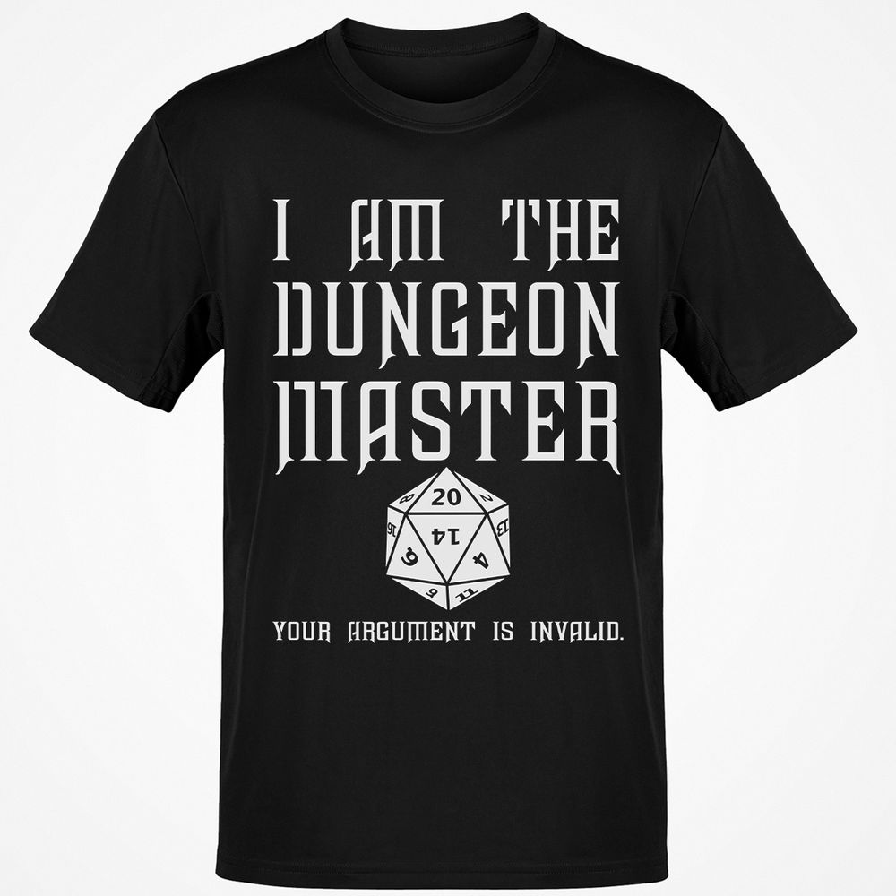 I Am The Dungeon Master - Black - 1