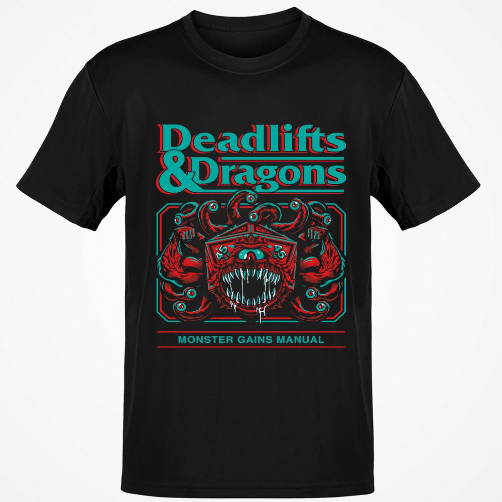 Deadlifts & Dragons Beholder - Black - 1