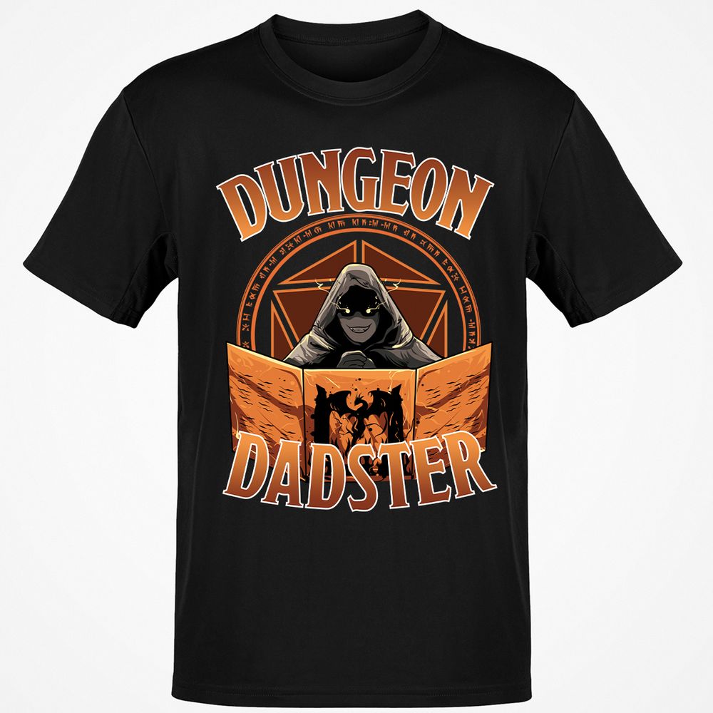 Dungeon Dadster T-Shirt - Black - 1