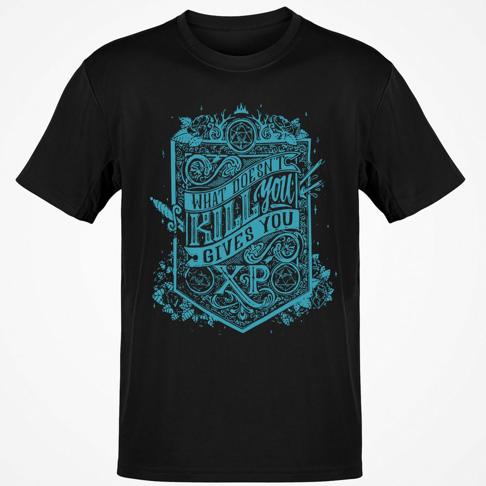 What Doesn't Kill You Gives You XP Classic Unisex T-Shirt - Black - 1
