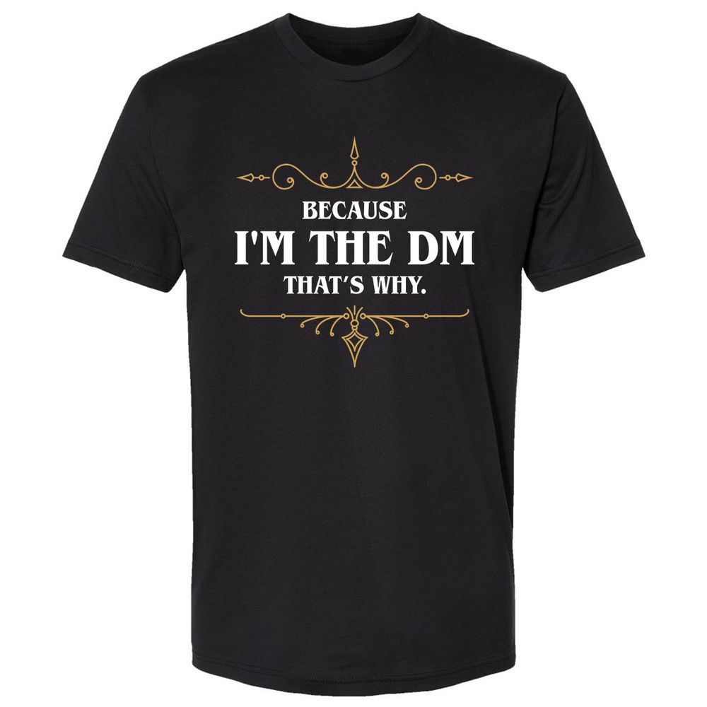 Because I'm the Master That's Why - Black - 1