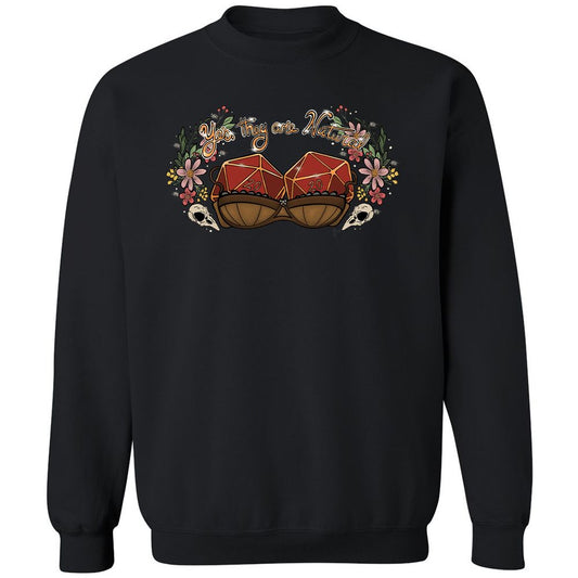 Yes They're Natural Classic Unisex Sweatshirt - Black - 1