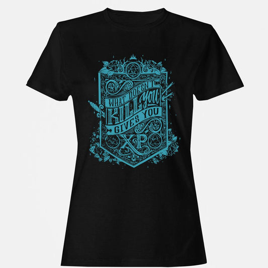 What Doesn't Kill You Gives You XP Women's T-Shirt - Black - 1