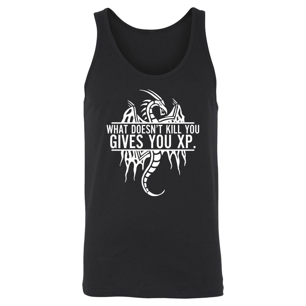 What Doesn't Kill You Unisex Jersey Tank - Black - 1