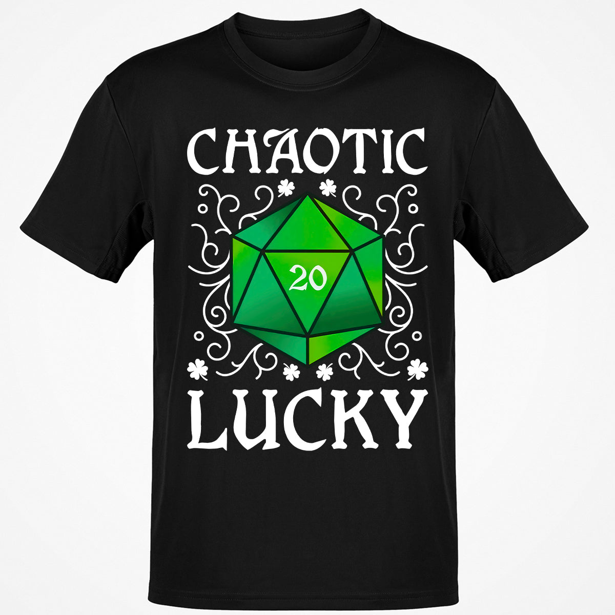Chaotic Lucky D20 Dice Classic Unisex T-Shirt