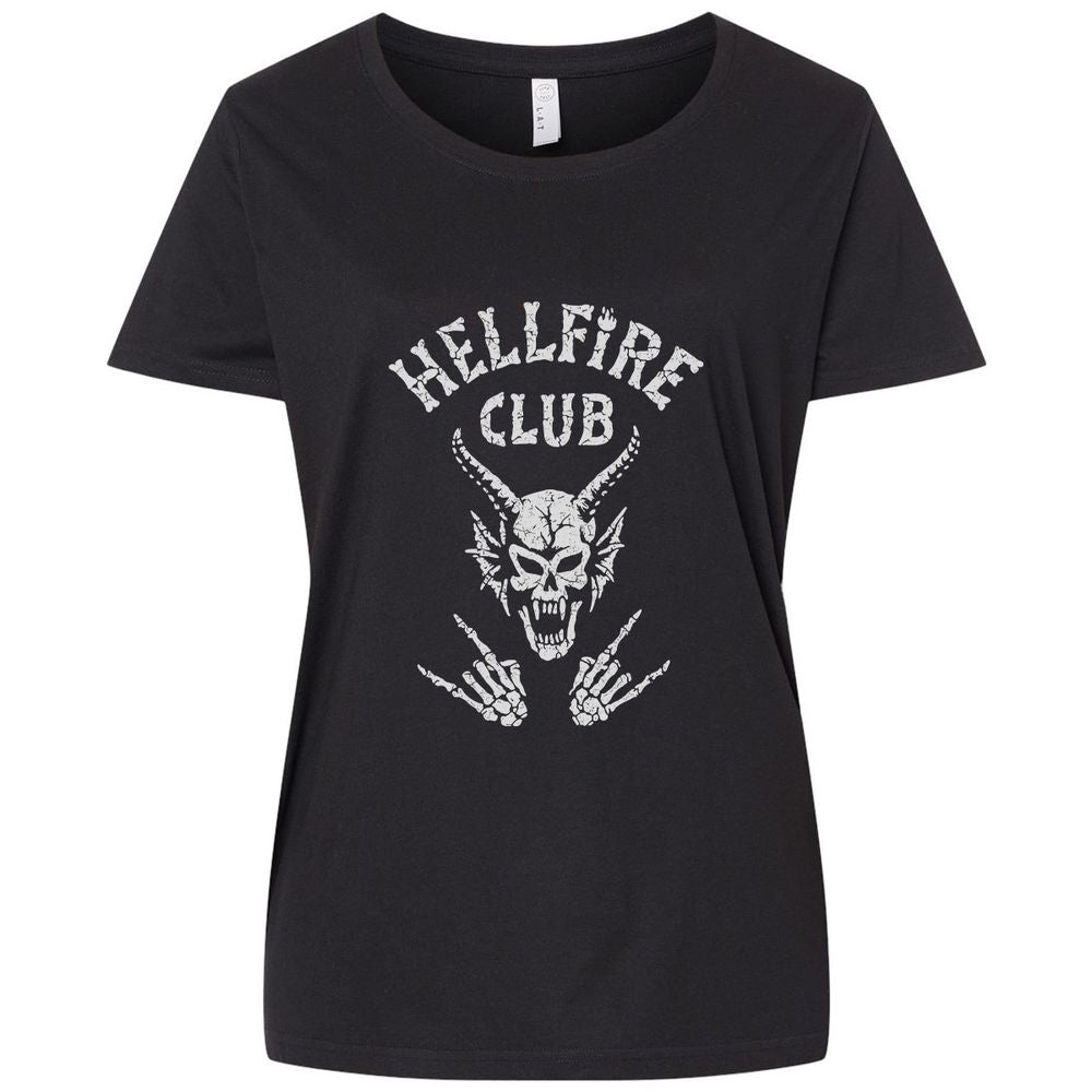 Hellfire Club Ladies Curvy Jersey - Blended Black - 1