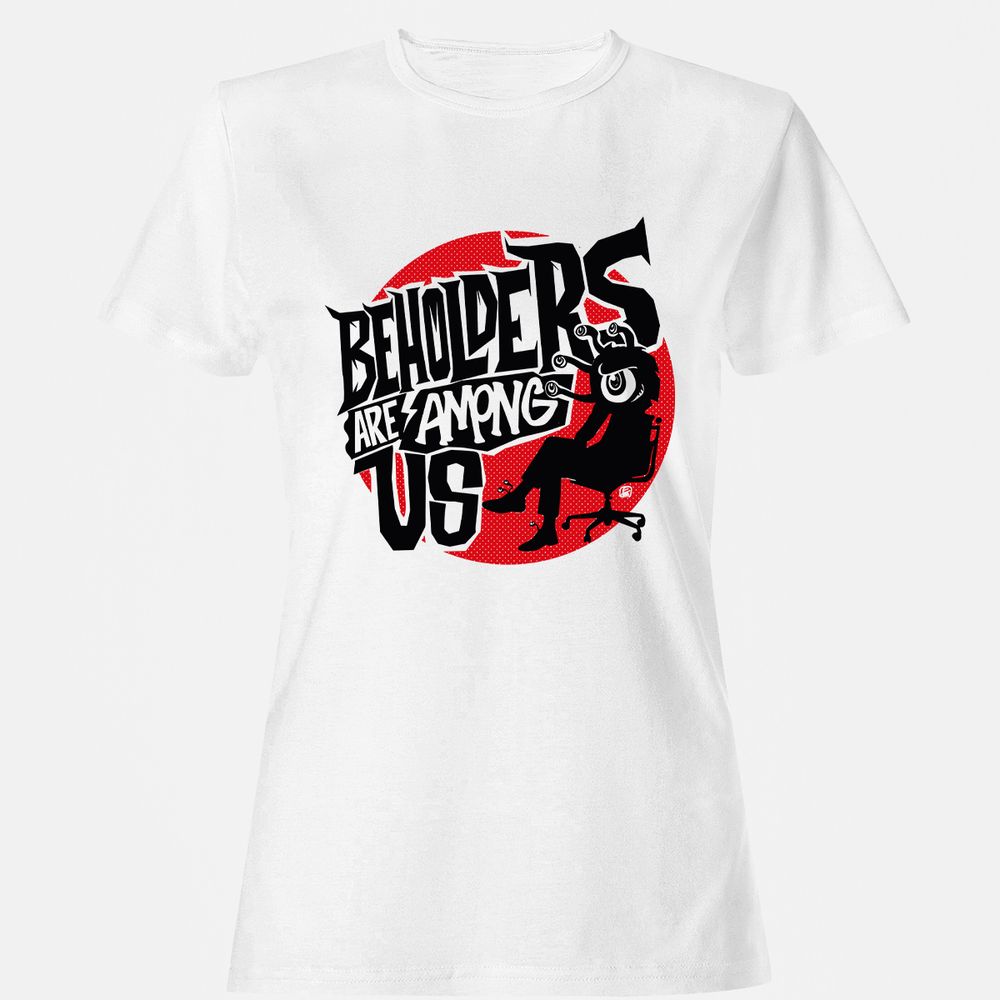 Beholders Are Among Us Women's T-Shirt - White - 1