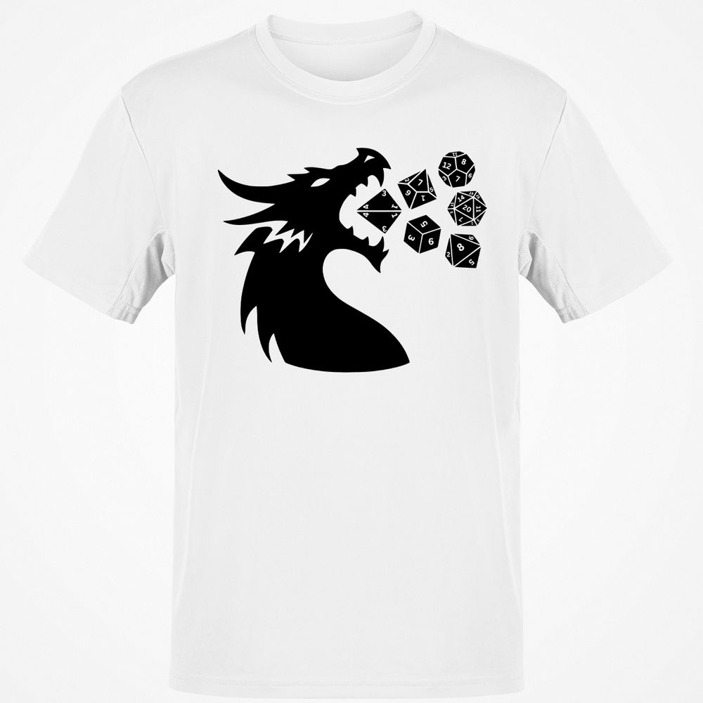 Pac And Dragon Classic Unisex T-Shirt - White - 1