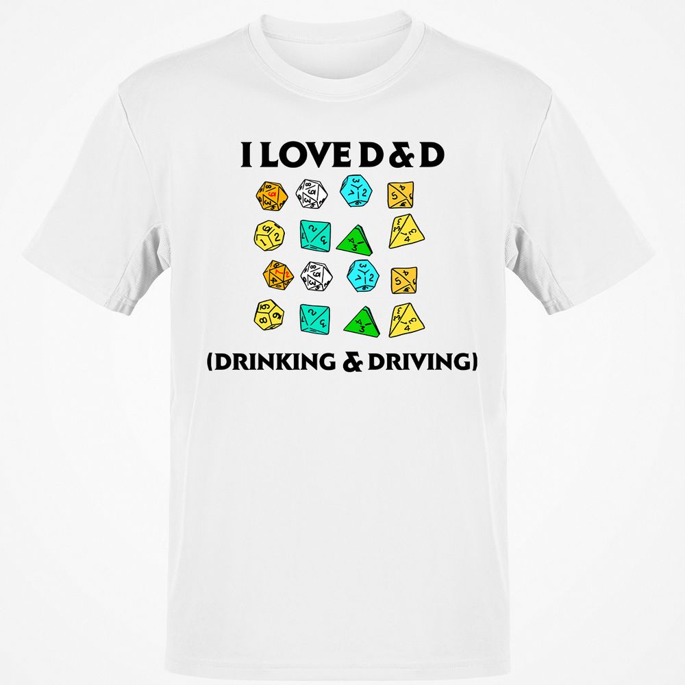 Drinking & Driving Classic Unisex T-Shirt - White - 1
