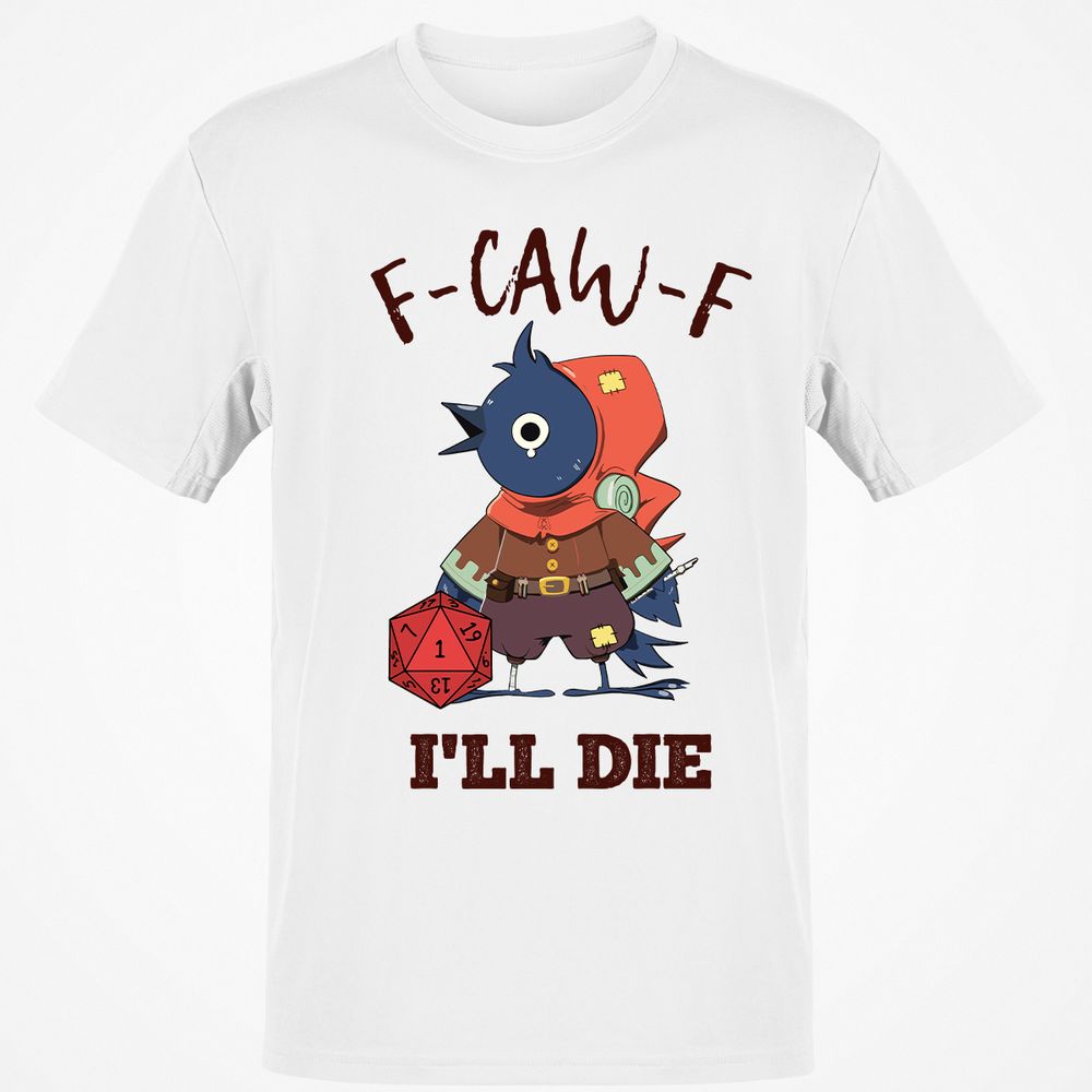 Funny F-CAW-F Kenku Crow - White - 1