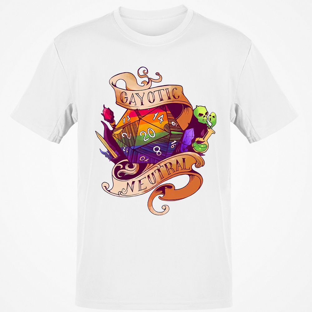 Gayotic Neutral Classic Unisex T-Shirt - White - 1