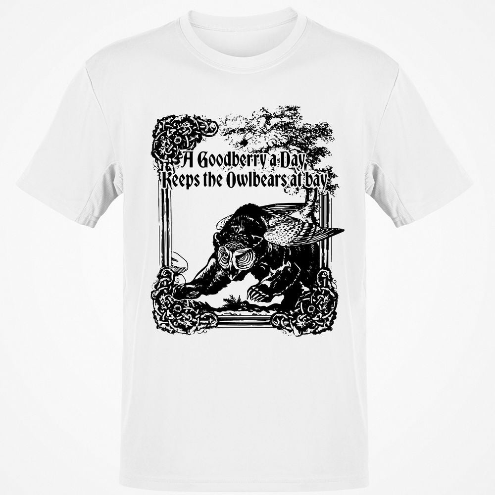 A Goodberry A Day Keeps The Owlbears At Bay Classic Unisex T-Shirt - White - 1