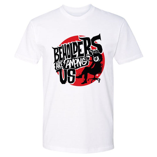 Beholders Are Among Us Premium Unisex T-Shirt - White - 1