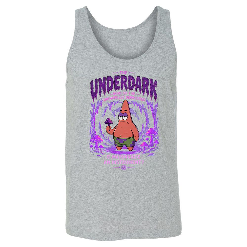 The Underdark Unisex Jersey Tank - Athletic Heather - 10