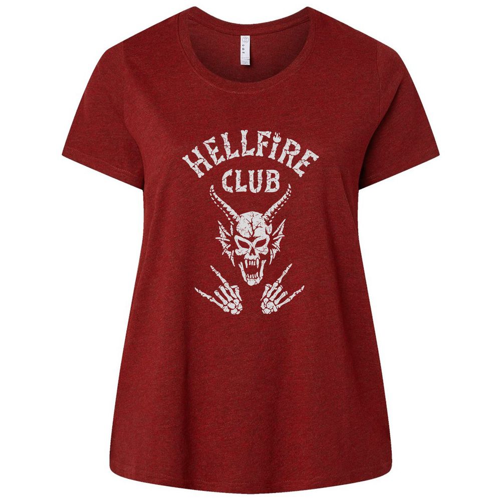 Hellfire Club Ladies Curvy Jersey - Cardinal - 10