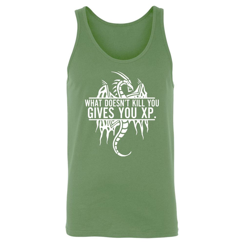 What Doesn't Kill You Unisex Jersey Tank - Leaf - 10
