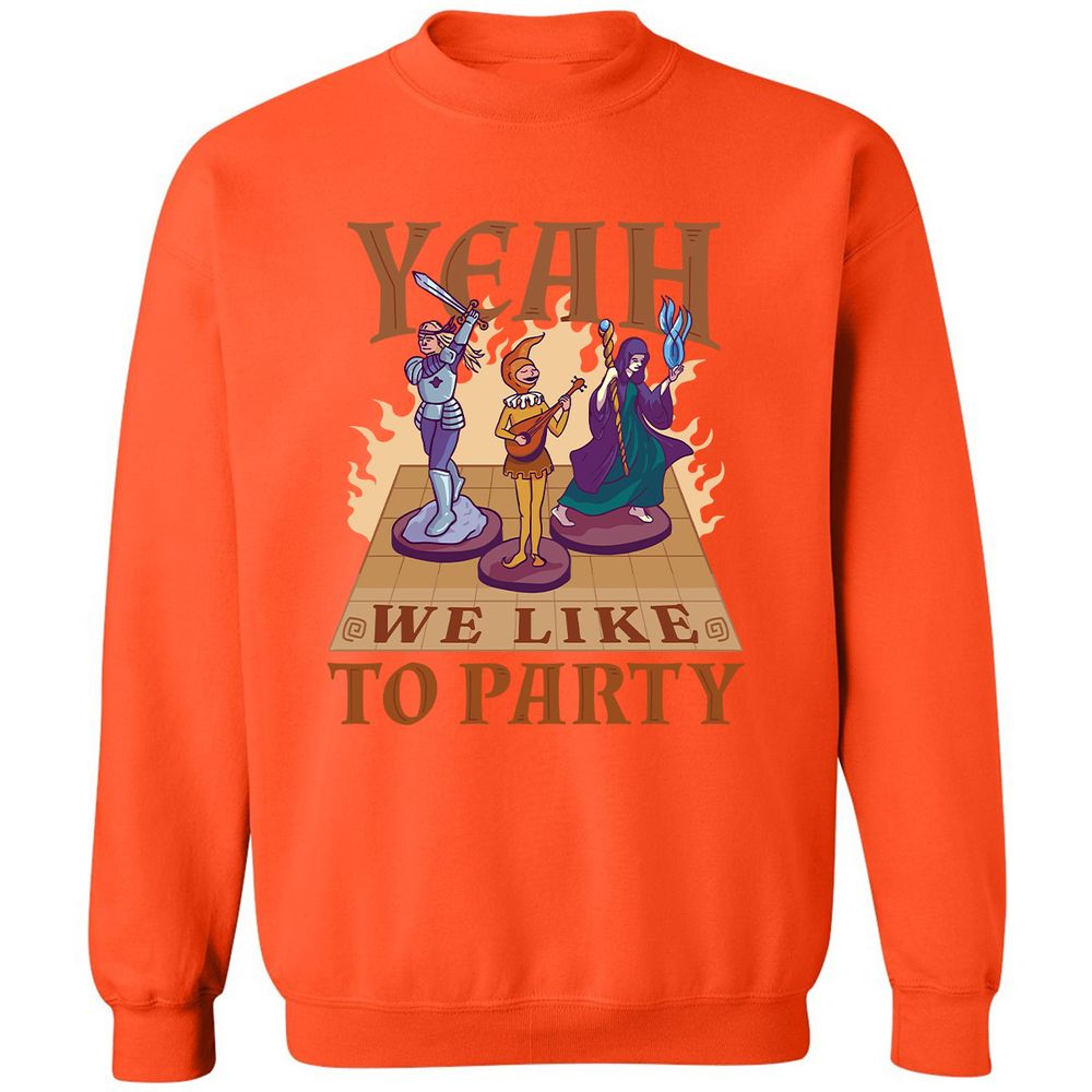 Yeah We Like to Party - Orange - 10