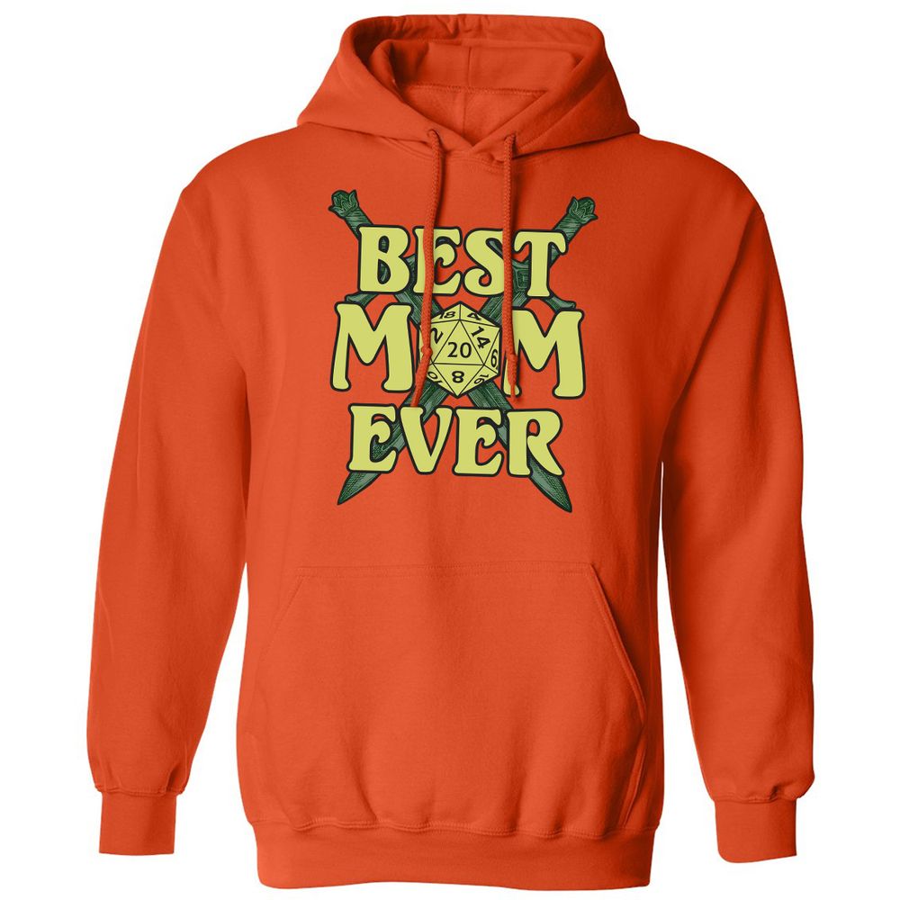 Best Mom Ever Classic Unisex Hoodie - Orange - 10