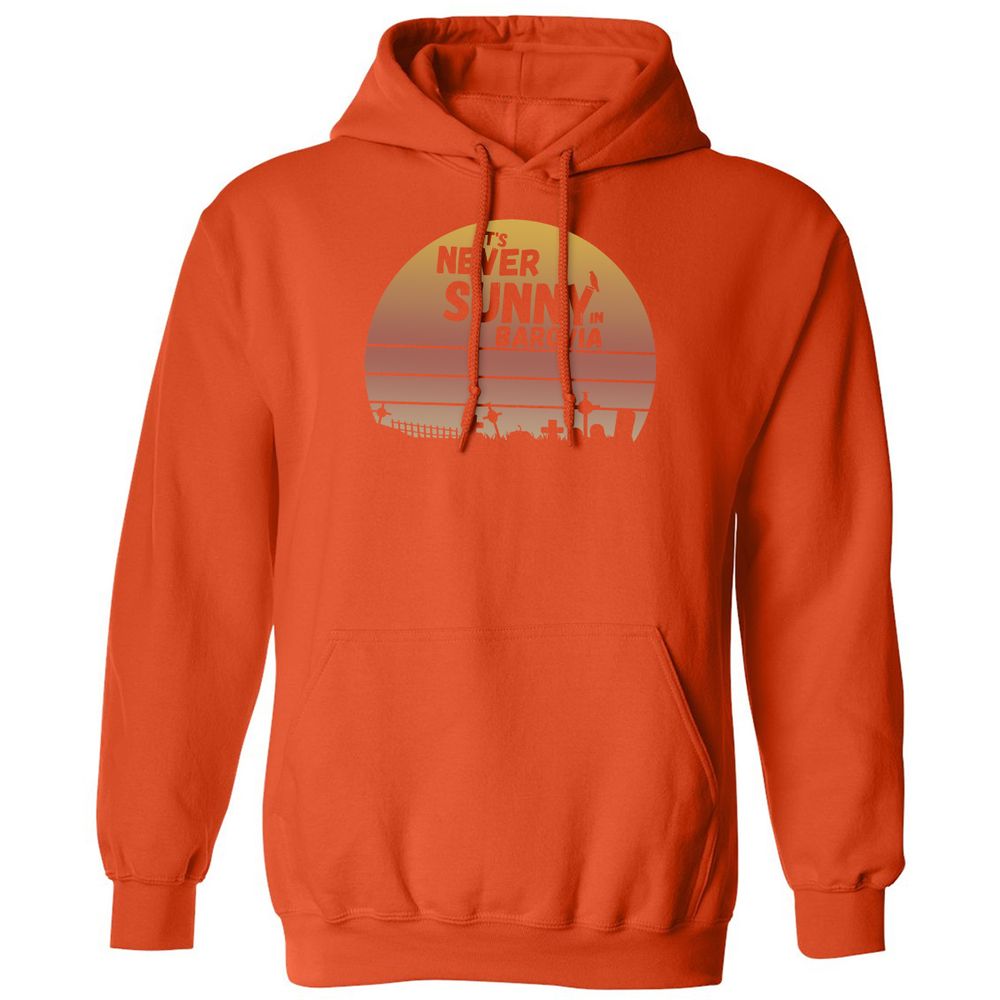 Vintage It's Never Sunny In Barovia Classic Unisex Hoodie - Orange - 10