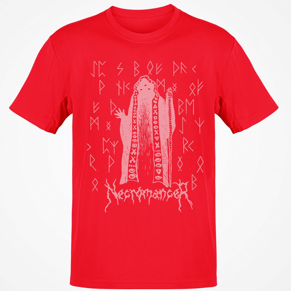 Necromancer Gothic RPG Classic Unisex T-Shirt - Red - 10