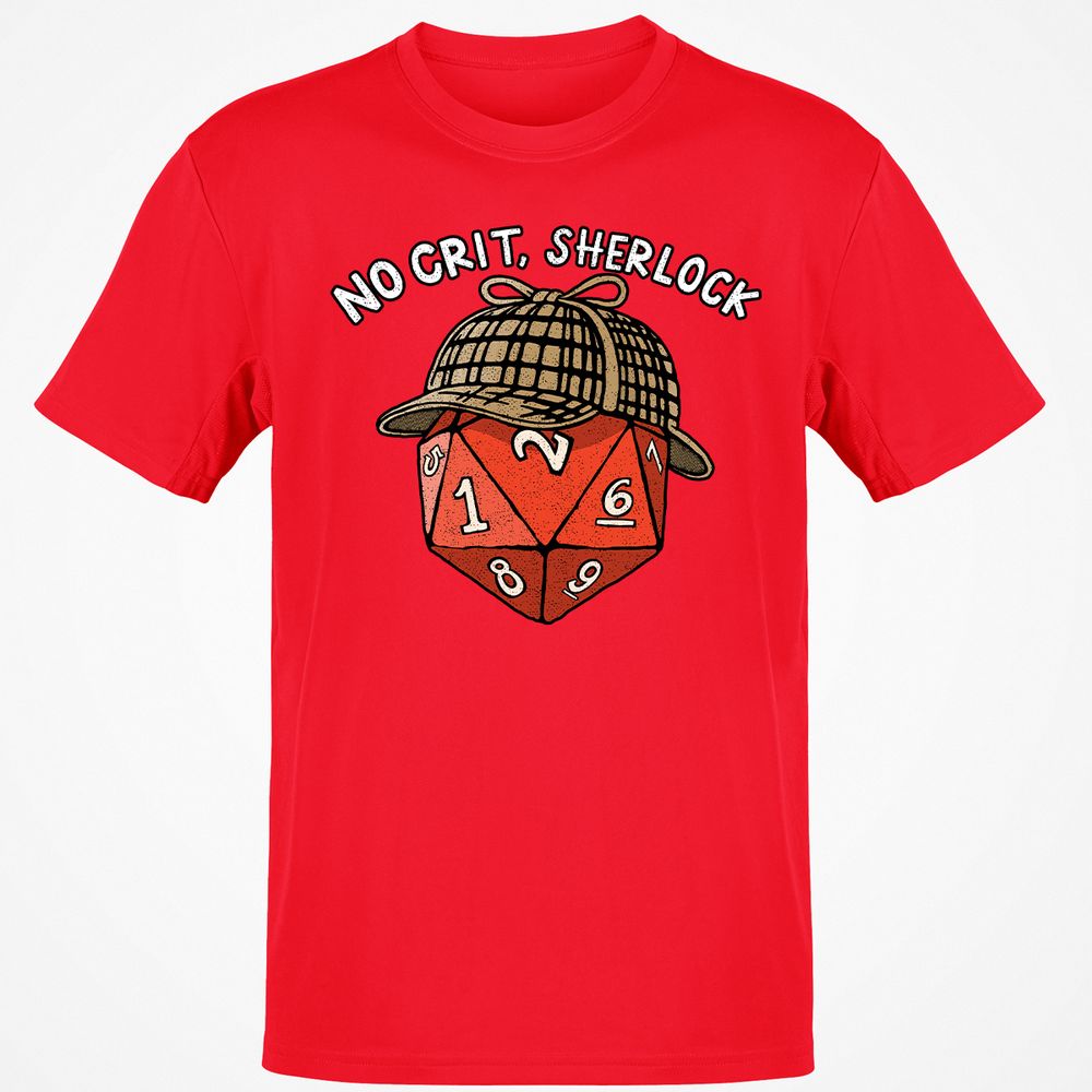 No Crit Sherlock - Red - 10