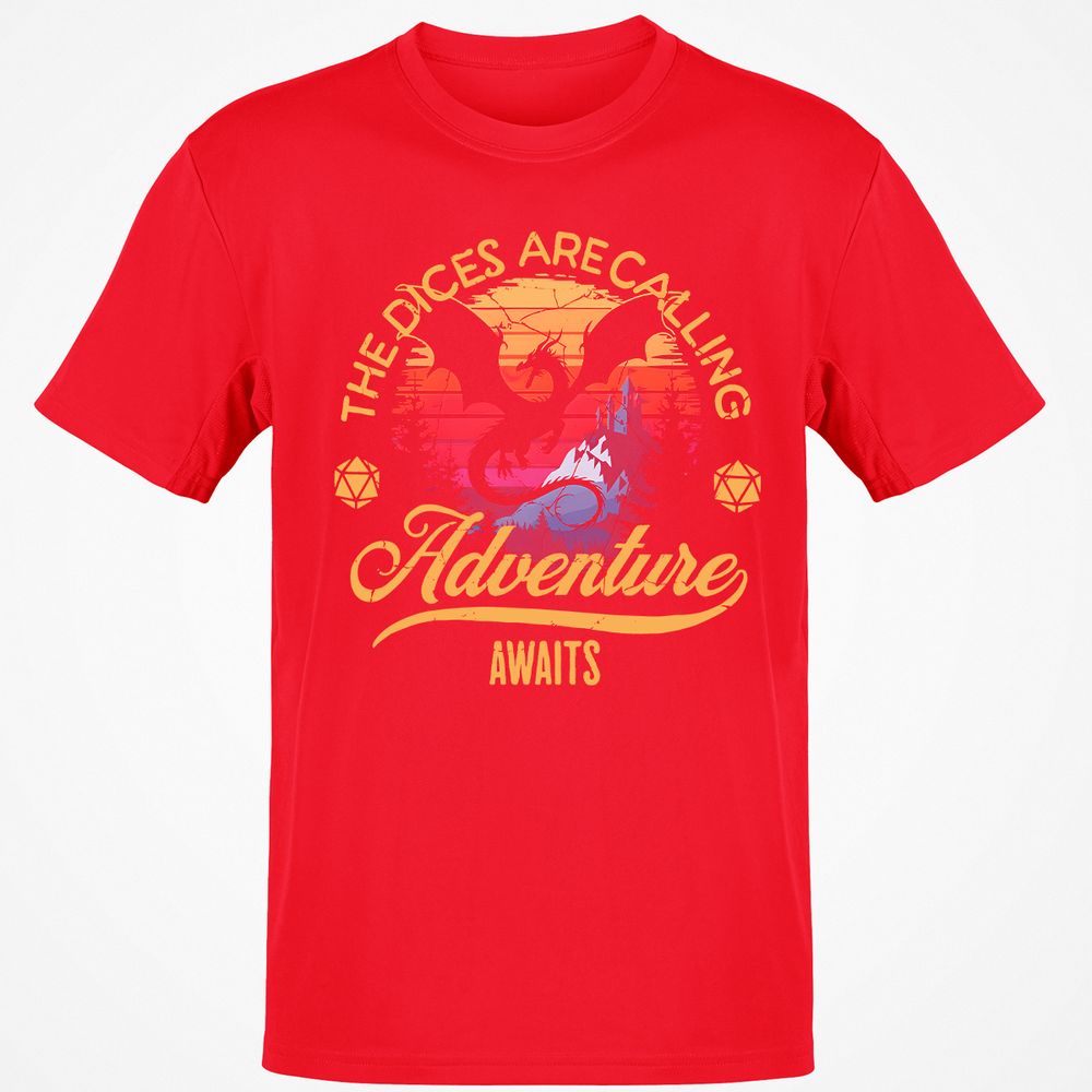 The Dices Are Calling Classic Unisex T-Shirt - Red - 10