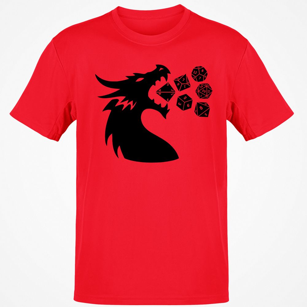 Pac And Dragon Classic Unisex T-Shirt - Red - 10