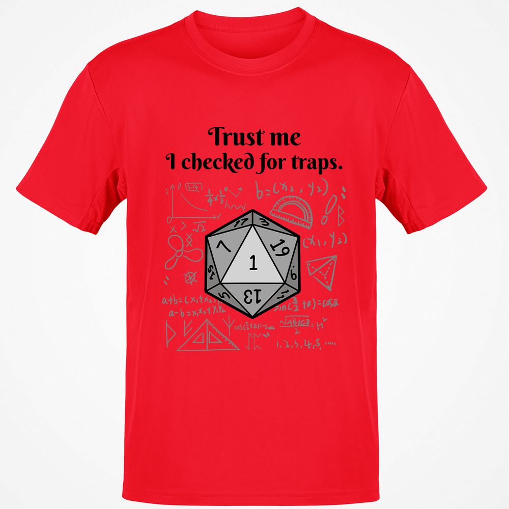 Trust me, I checked for traps. - Red - 10