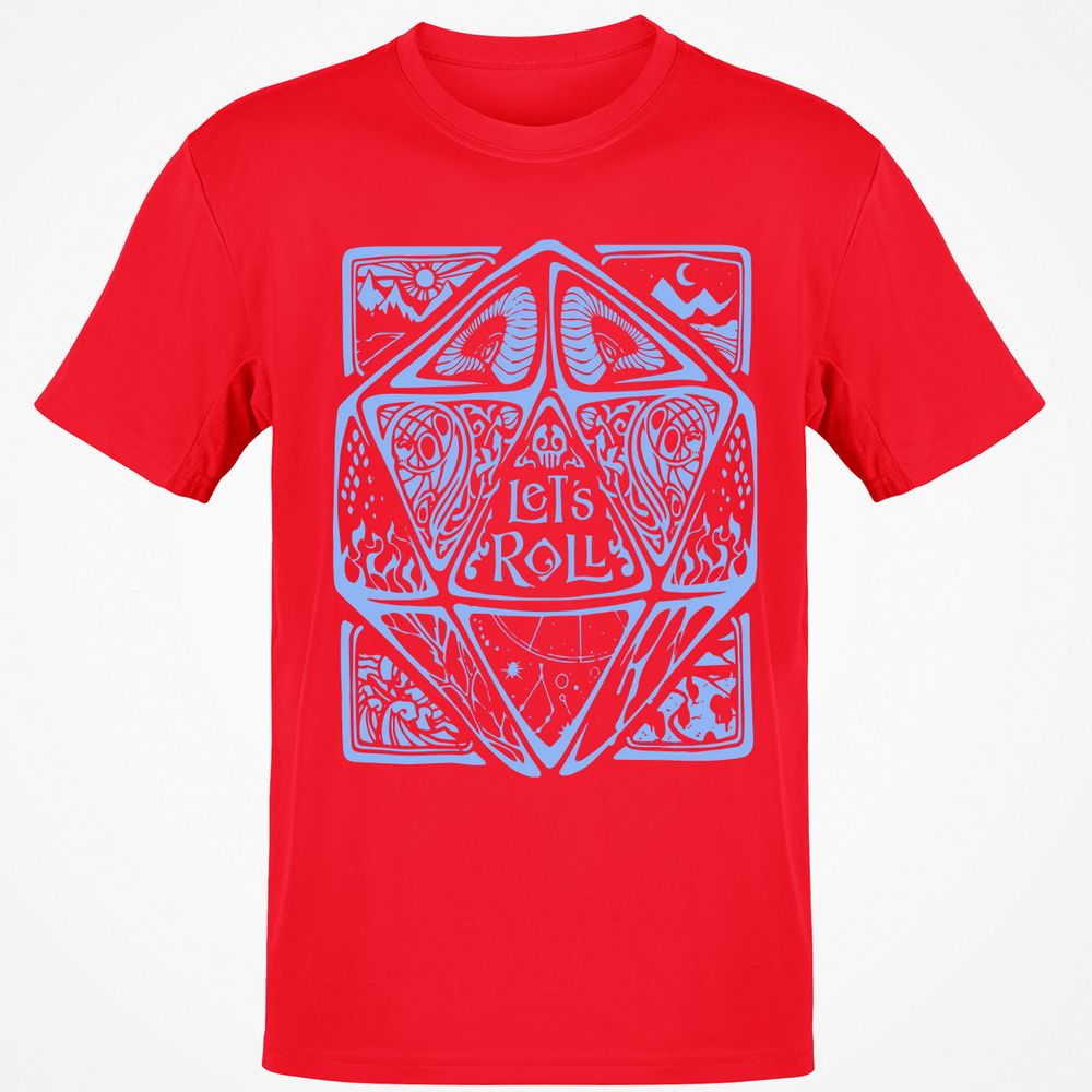 Let's Roll Classic Unisex T-Shirt - Red - 10
