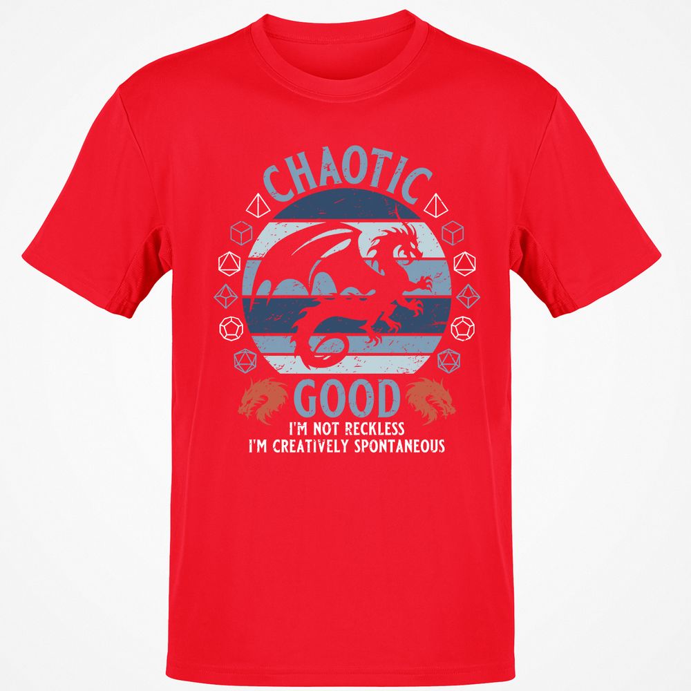 Chaotic Good 2 Classic Unisex T-Shirt - Red - 10