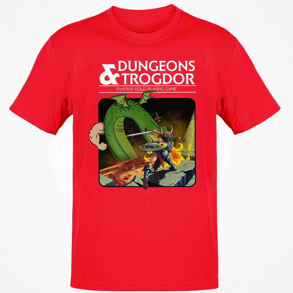 Trogdor Classic Unisex T-Shirt - Red - 10