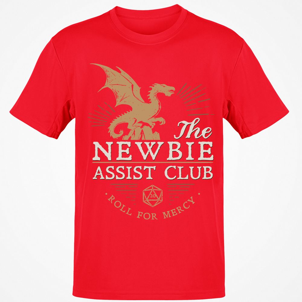 The Newbie Assist Club Classic Unisex T-Shirt - Red - 10