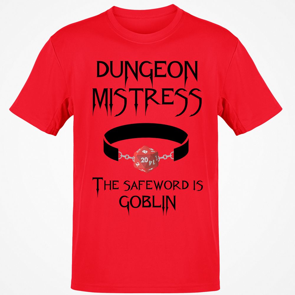 Dungeon Mistress Classic Unisex T-Shirt - Red - 10