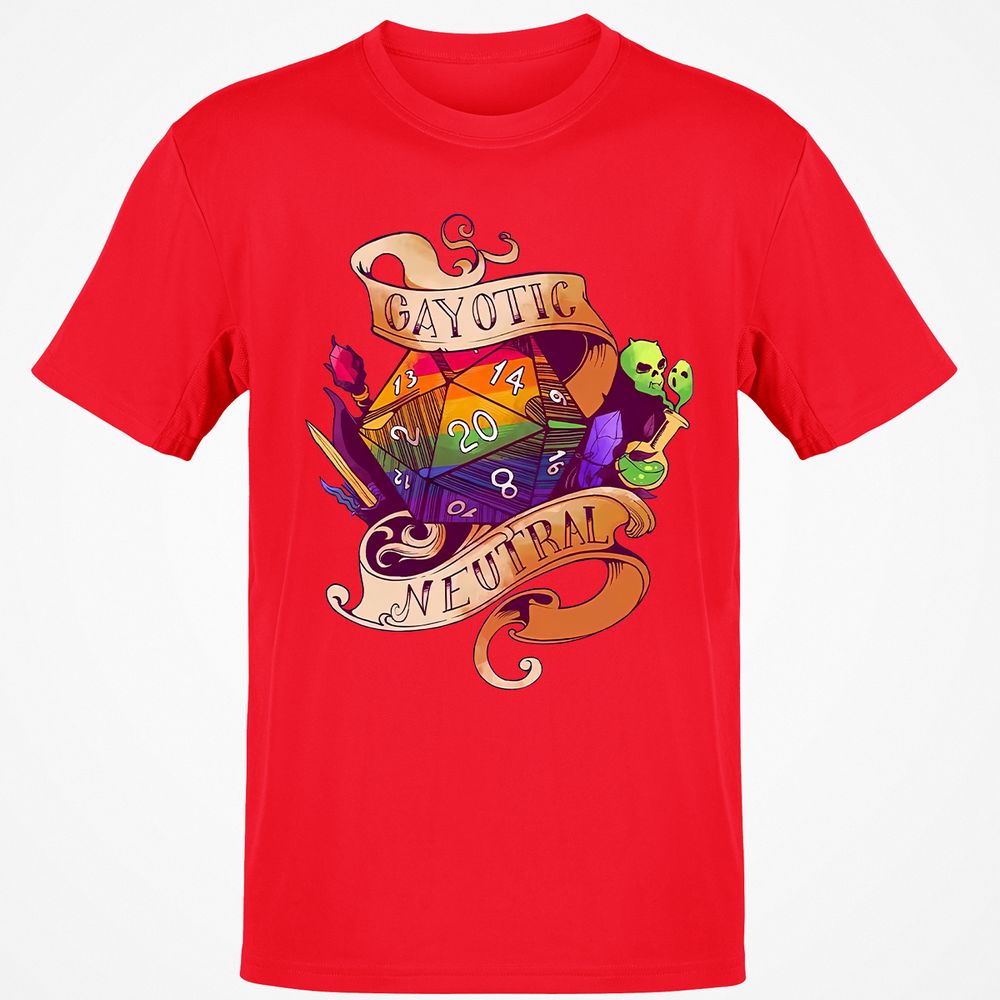 Gayotic Neutral Classic Unisex T-Shirt - Red - 10