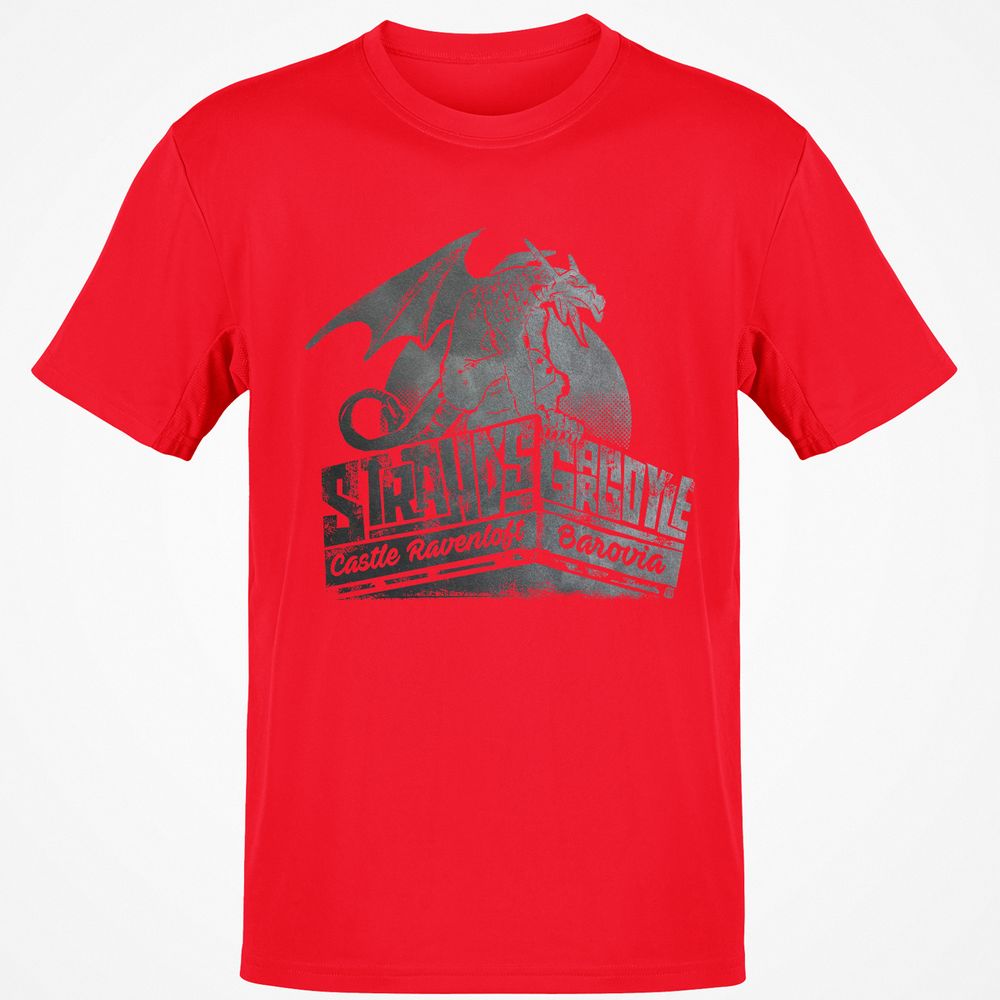 Strahd’s Gargoyle Classic Unisex T-Shirt - Red - 10