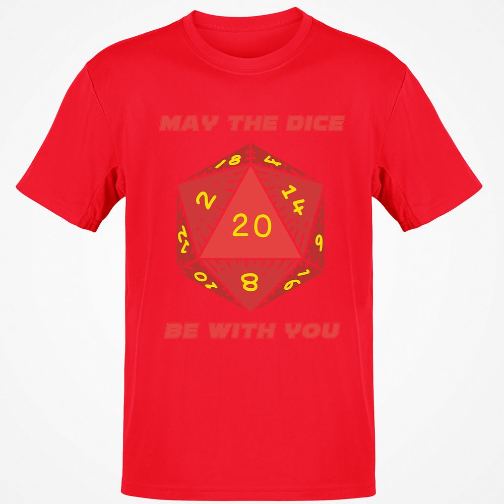 May the Dice Be With You - Red - 10