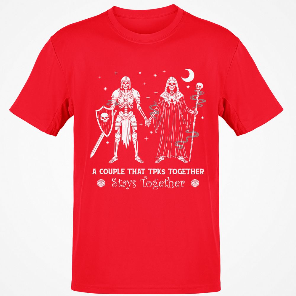 TPK Love – Skeleton Couple - Red - 10