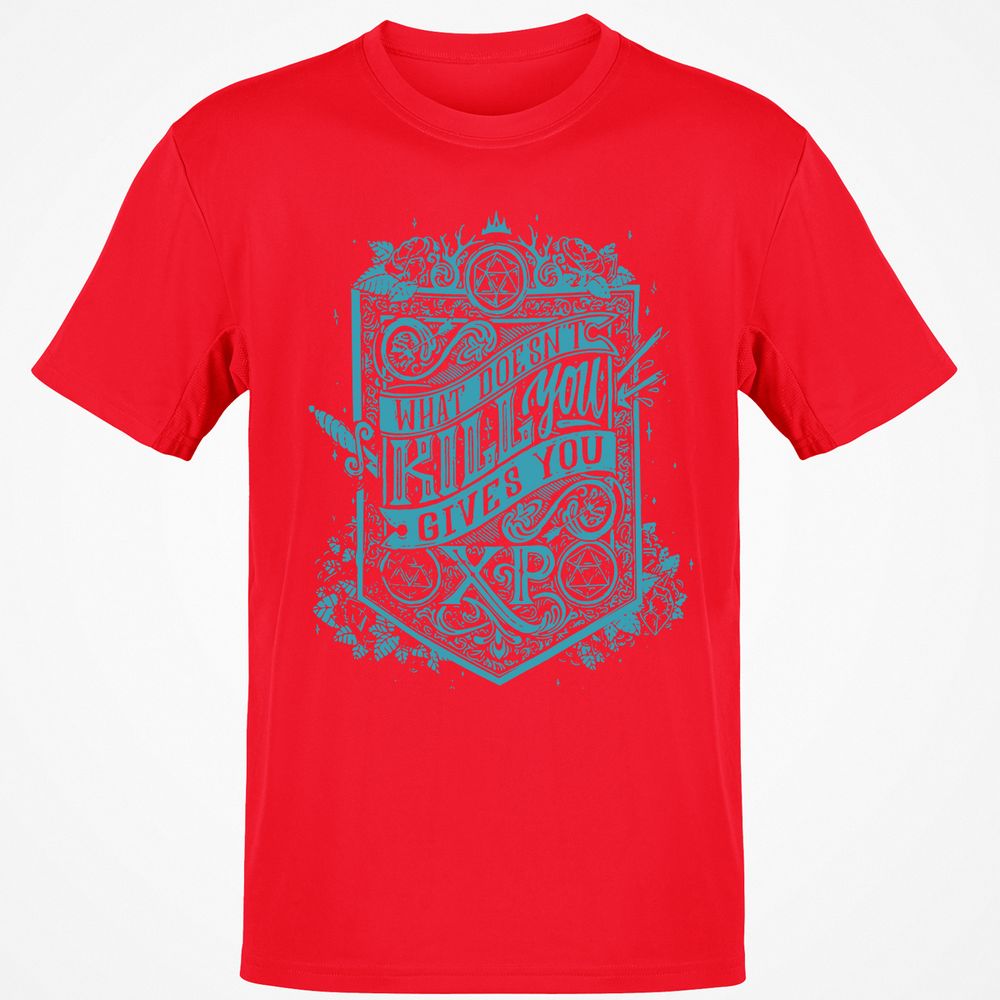 What Doesn't Kill You Gives You XP Classic Unisex T-Shirt - Red - 10