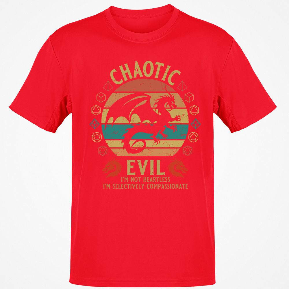 Chaotic Evil Classic Unisex T-Shirt - Red - 10