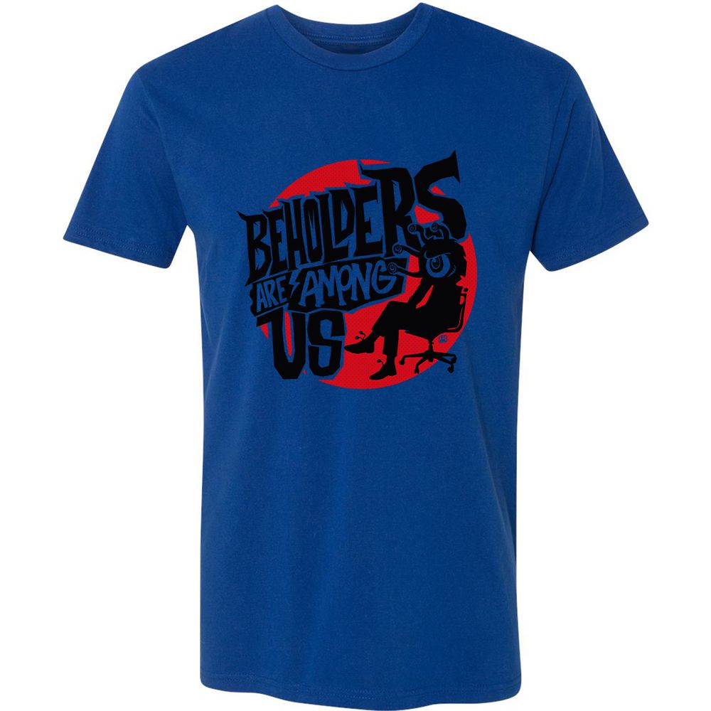 Beholders Are Among Us Premium Unisex T-Shirt - Royal - 10