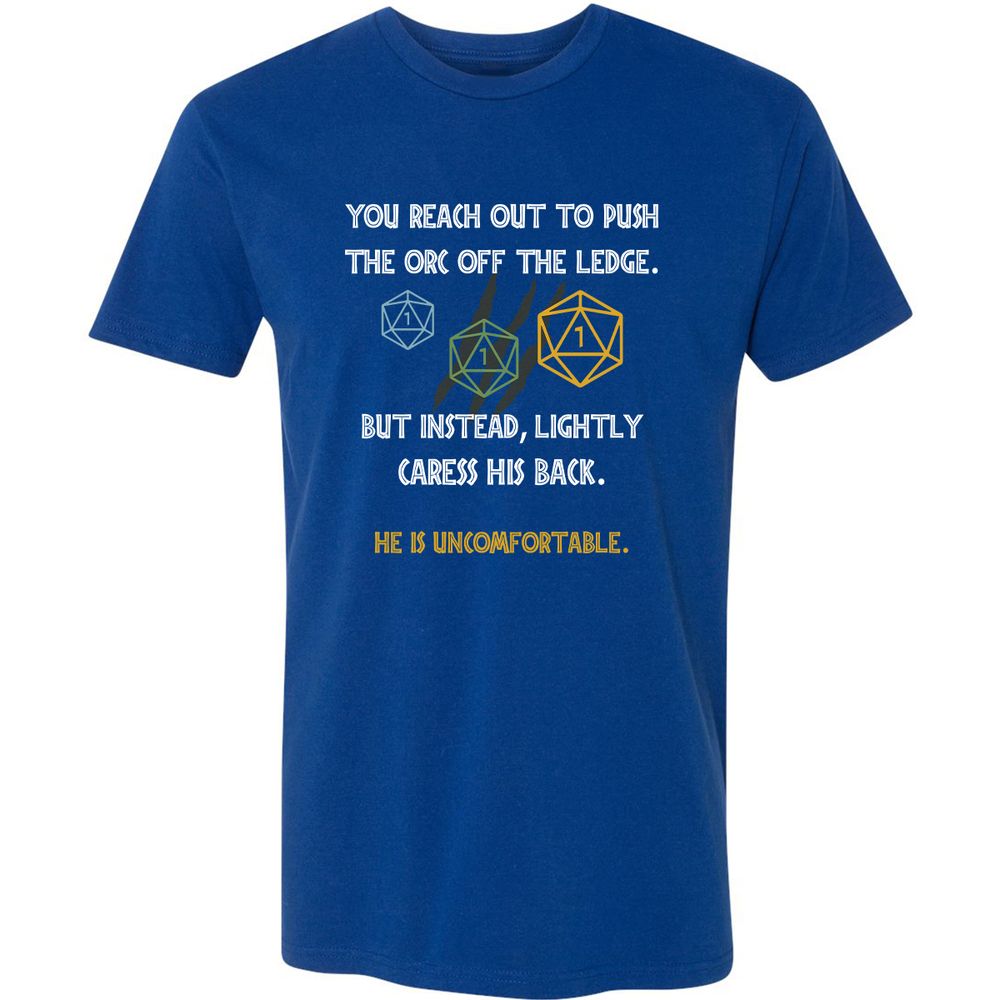 YOU REACH OUT TO PUSH Premium Unisex T-Shirt - Royal - 10